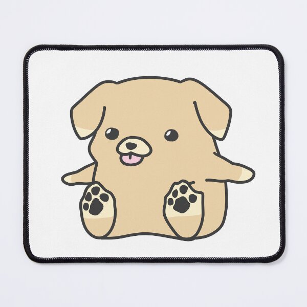 Item preview, derpy golden retriever designed and sold by pingu-pingu.