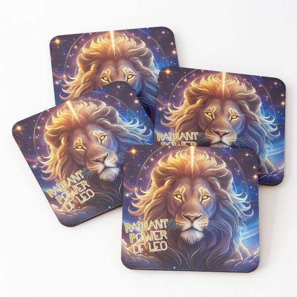 Item preview, Leo Star Power - Regal Cosmos Artwork designed and sold by AmvaDesigns.