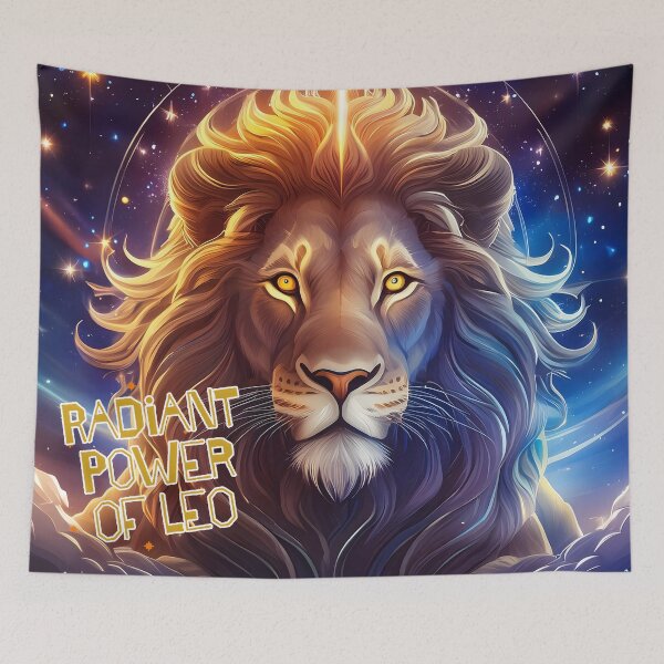 Item preview, Leo Star Power - Regal Cosmos Artwork designed and sold by AdelkoDesigns.