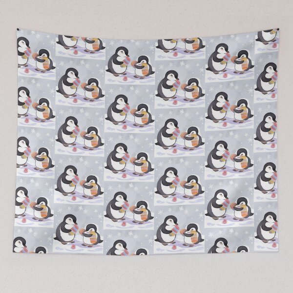 Item preview, MOM AND DAUGHTER | PENGUIN designed and sold by MUDUGAMU.