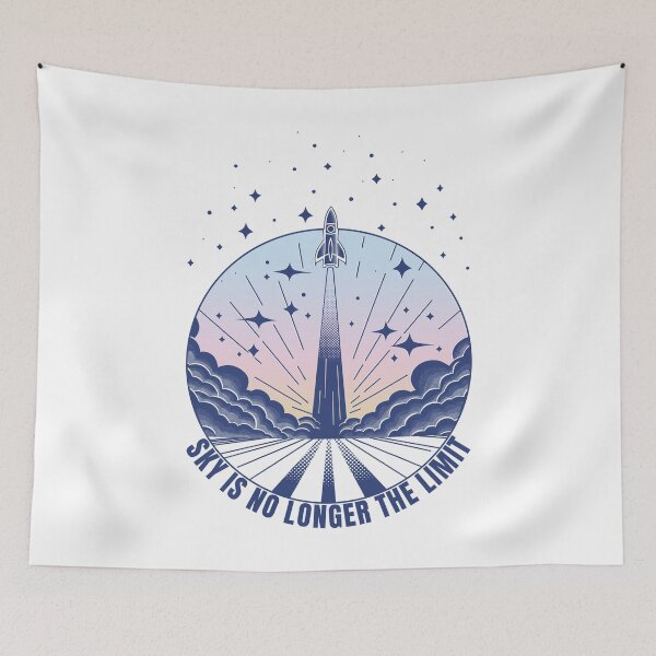 Item preview, Sky Is No Longer The Limit - blue version designed and sold by Secret-Worlds.