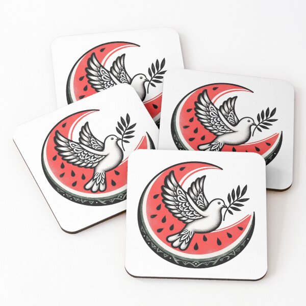 Item preview, FREE PALESTINE Peace Dove designed and sold by piscininha.