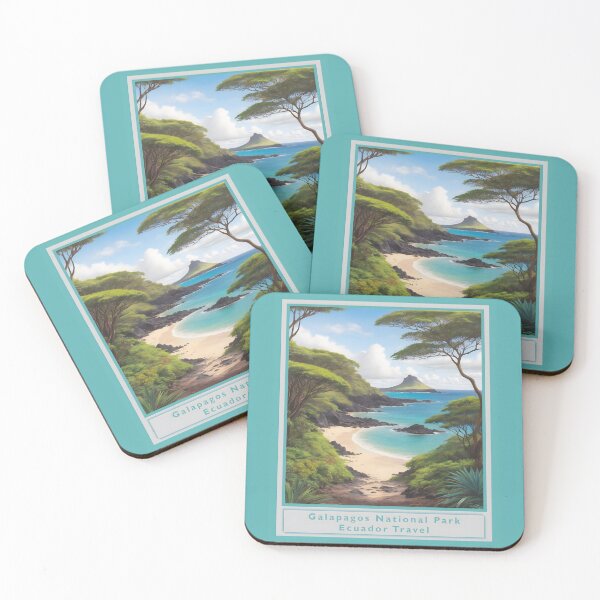 Item preview, Galapagos National Park - Ecuador- Vintage style poster designed and sold by Museum Of Non-Existing Art.