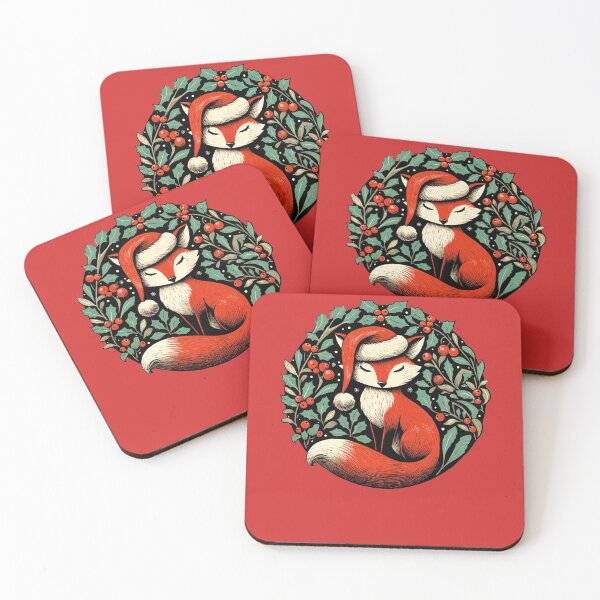 Item preview, Christmas Fox designed and sold by FrictionMaxxing.
