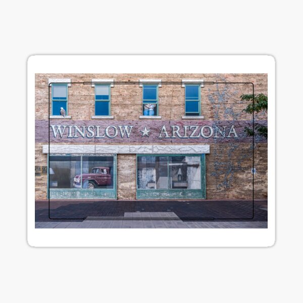 Item preview, Greetings from Winslow, AZ designed and sold by Compass and a Camera.
