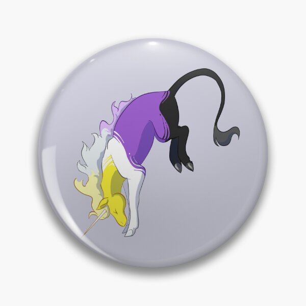 Item preview, Unicorn Nonbinary Pride designed and sold by khalico.