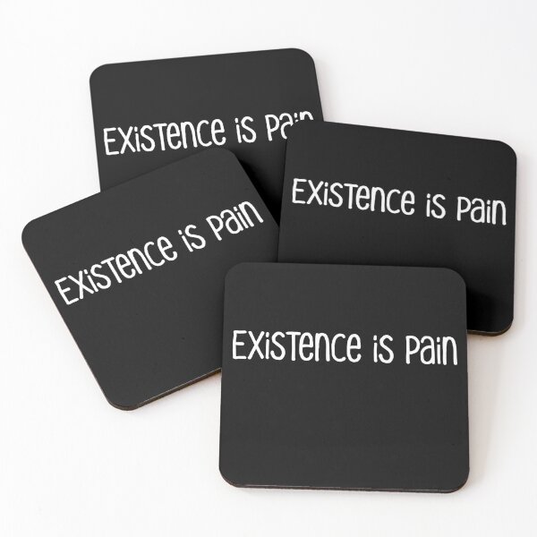 Item preview, Existence is pain - funny quote designed and sold by SekoOne.