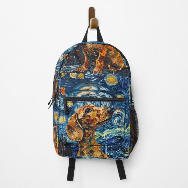 Item preview, Starry Night Dachshund Van Gogh Dog designed and sold by Vangoholic.