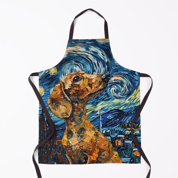 Item preview, Starry Night Dachshund Van Gogh Dog designed and sold by Vangoholic.