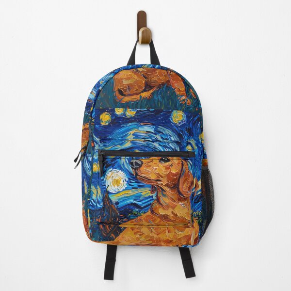 Item preview, Starry Night Dachshund Van Gogh Dog designed and sold by Vangoholic.