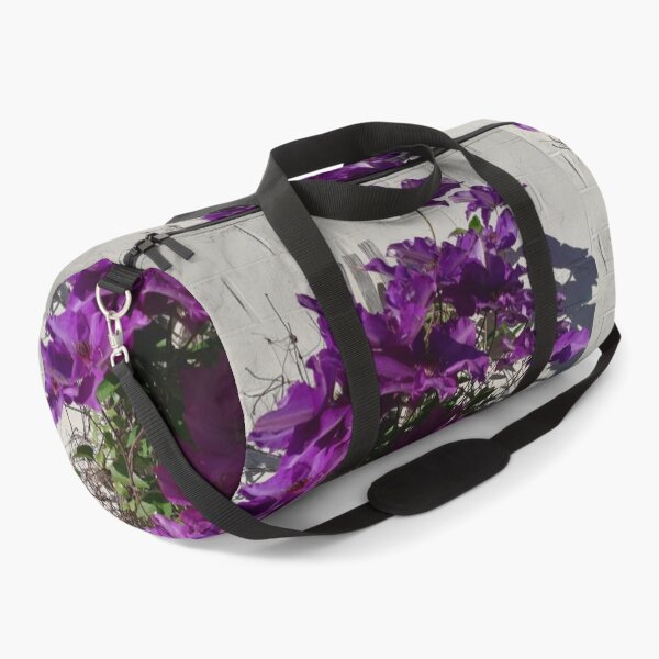 Item preview, Purple clematis trellis photograph  designed and sold by esvb.