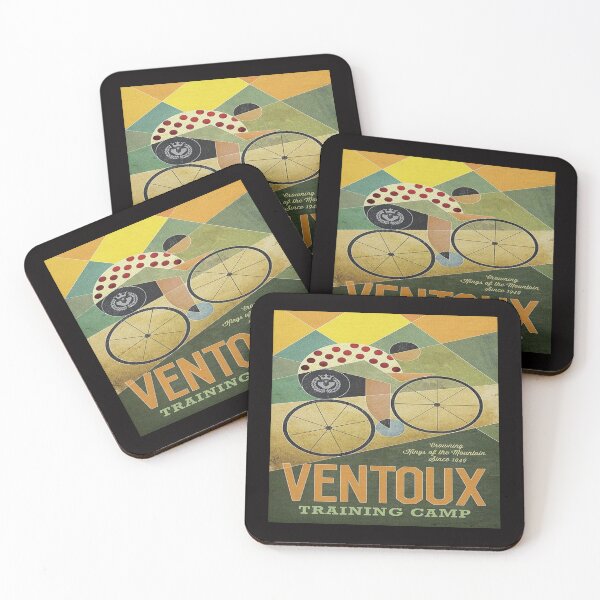Item preview, bycicle poster redesign ventoux designed and sold by Ratatatts.