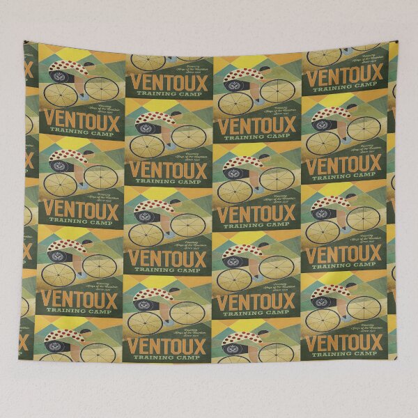 Item preview, bycicle poster redesign ventoux designed and sold by Ratatatts.