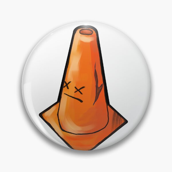 Item preview, Distressed Traffic Cone designed and sold by WilboBagginz.