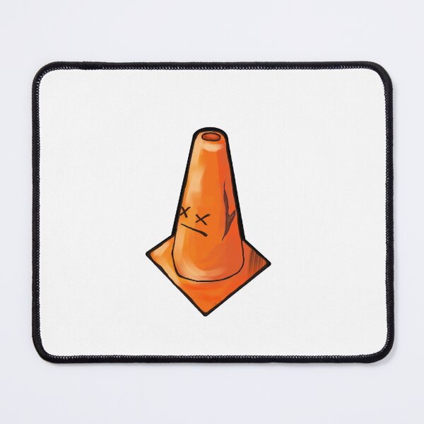 Item preview, Distressed Traffic Cone designed and sold by WilboBagginz.