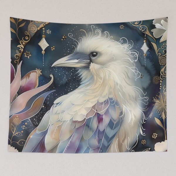 Item preview, Ethereal Bird in Floral Fantasy designed and sold by PawPrintStyles.