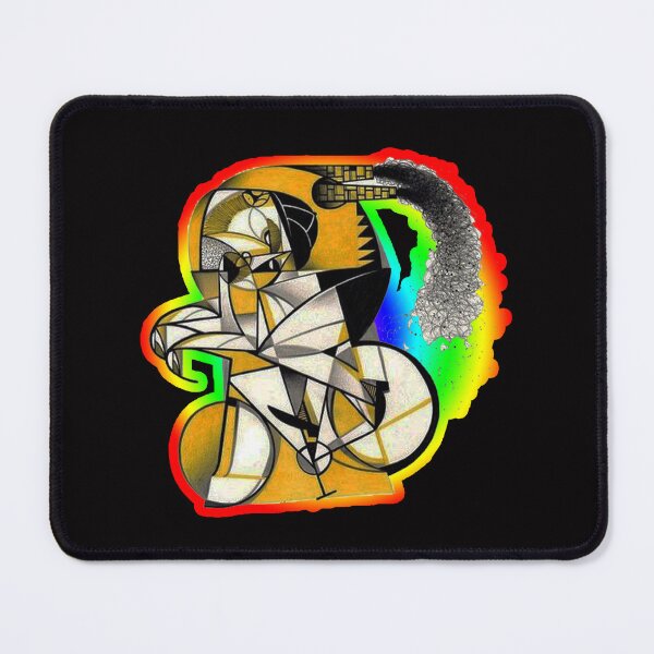 Item preview, bycicle poster redesign cubism designed and sold by Ratatatts.