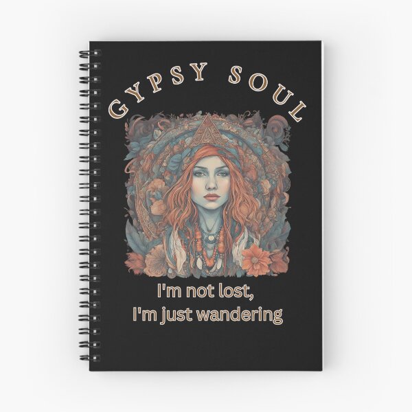 Item preview, This Gypsy Soul, I'm not lost, Boho Girl designed and sold by WitchyGypsyCo.