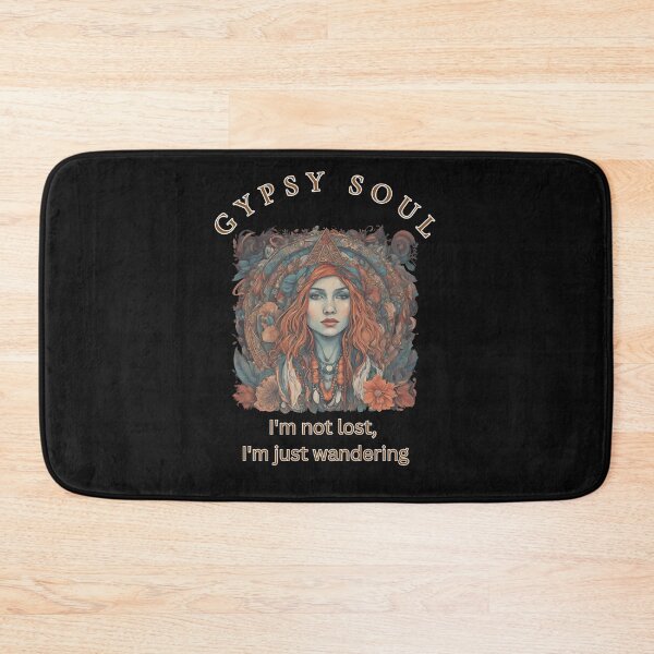 Item preview, This Gypsy Soul, I'm not lost, Boho Girl designed and sold by WitchyGypsyCo.