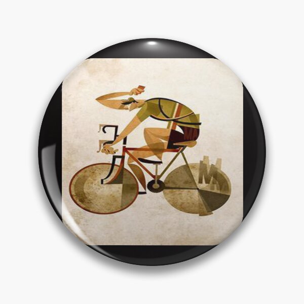 Item preview, bycicle poster redesign cubism designed and sold by Ratatatts.