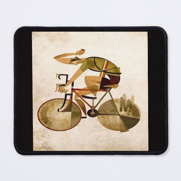 Item preview, bycicle poster redesign cubism designed and sold by Ratatatts.