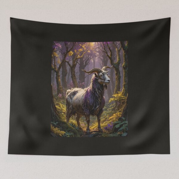 Item preview, Billy Goat On Alert designed and sold by Patricia Howitt.