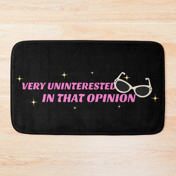 Item preview, Very Uninterested In That Opinion designed and sold by ZenStitchMotifs.