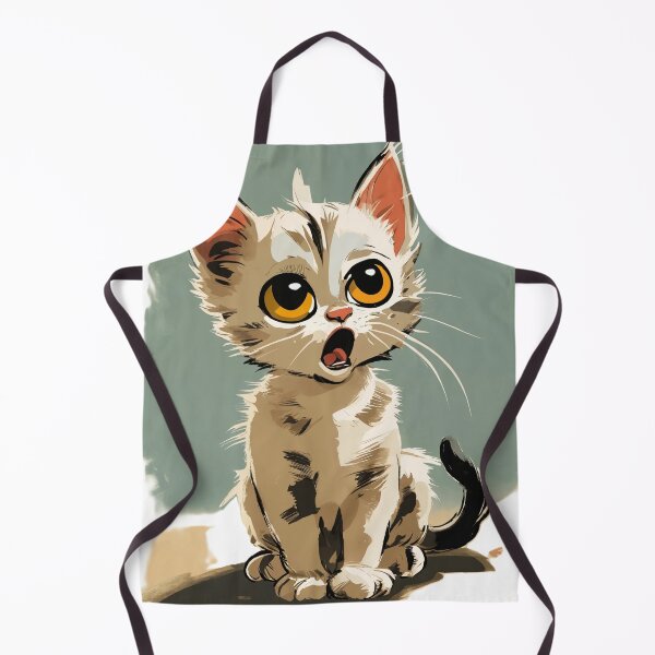 Item preview, cartoon complaining kitten designed and sold by OxiSkor.