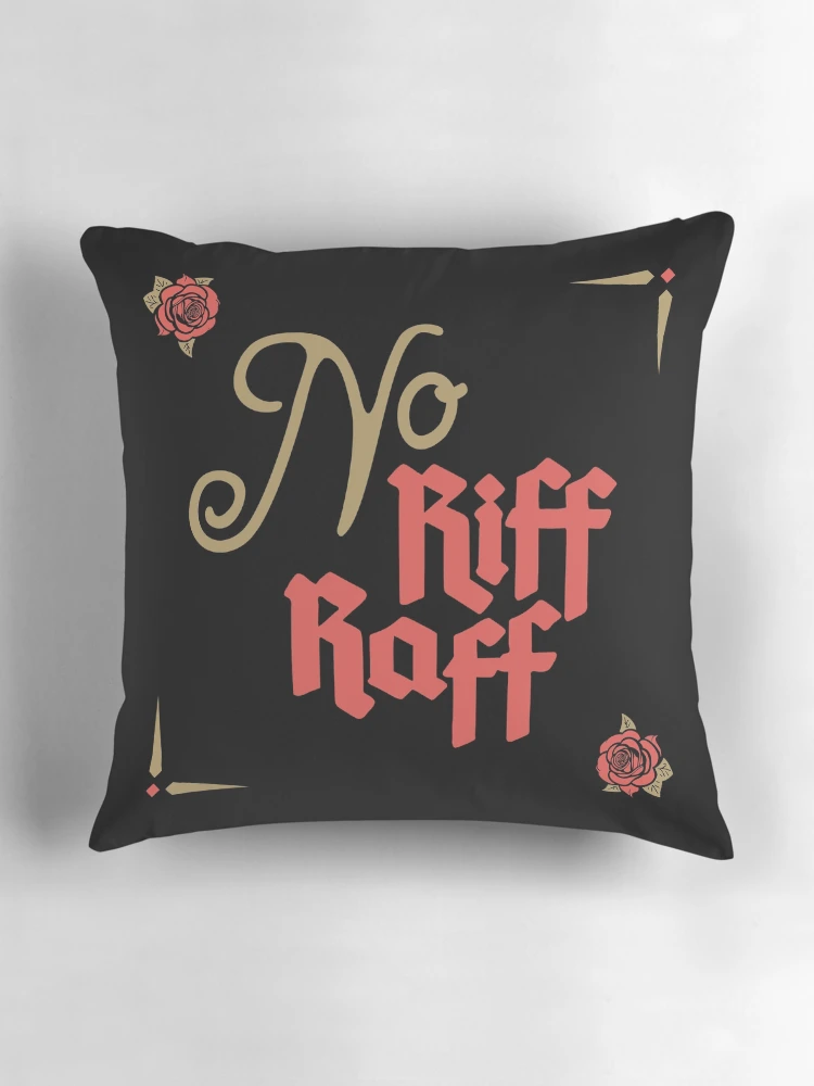 Thumbnail 3 of 4, Pillow, No Riff Raff designed and sold by Atom-Store.