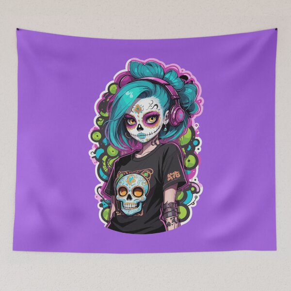 Item preview, Sugar Skull Girl Glow Series 13 designed and sold by A78-Designs.