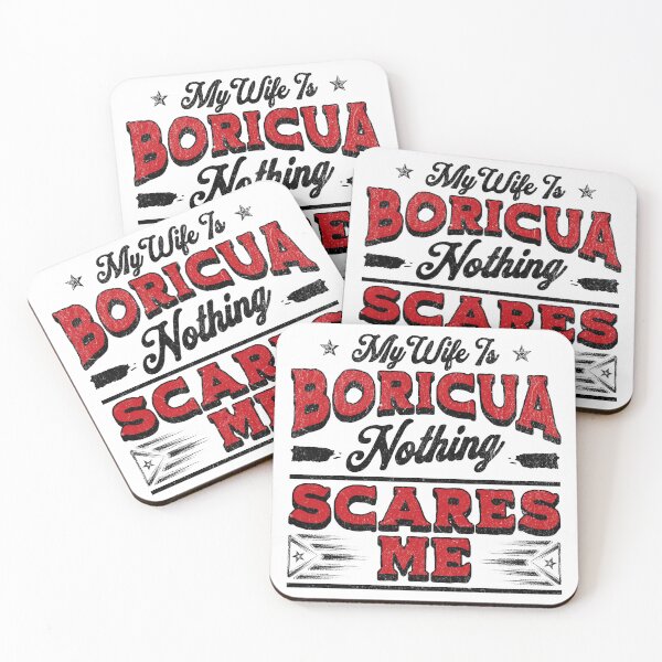 Item preview, My Wife Is Boricua Puerto Rico Flag Funny Puerto Rican designed and sold by inkedtee.