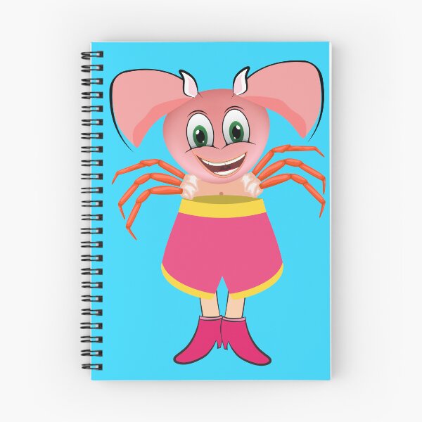 Item preview, Happy Nose Pig Crab designed and sold by AbeeRedB.