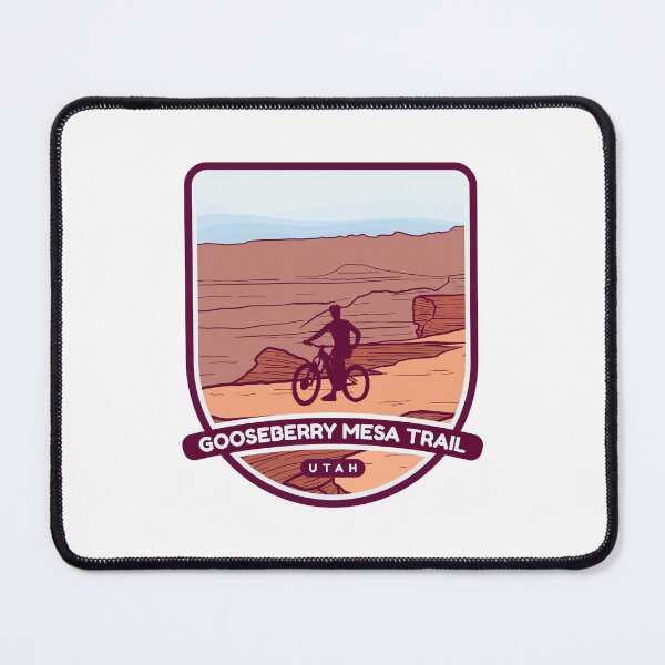 Item preview, Gooseberry Mesa Trail - Utah mountain biker designed and sold by Moritz Schwäble.