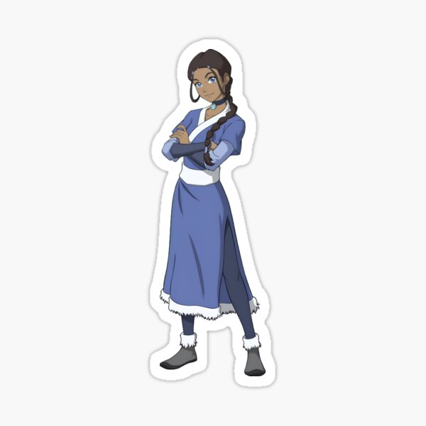 Vista previa del artículo con la obra «Katara de ATLA», diseñado y vendido por AnimeArtStudio.