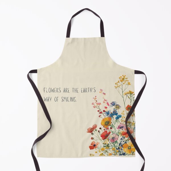 Item preview, "Flowers are the earth's way of smiling"  designed and sold by ffatts.