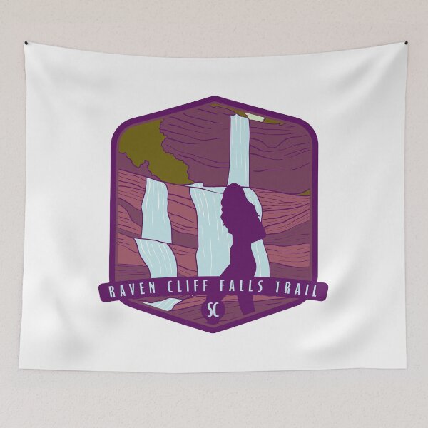 Item preview, Raven Cliff Falls Trail - South Carolina Hiker designed and sold by Moritz Schwäble.