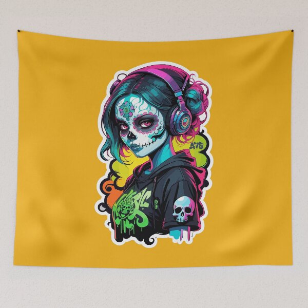 Item preview, Sugar Skull Girl Glow Series 15 designed and sold by A78-Designs.