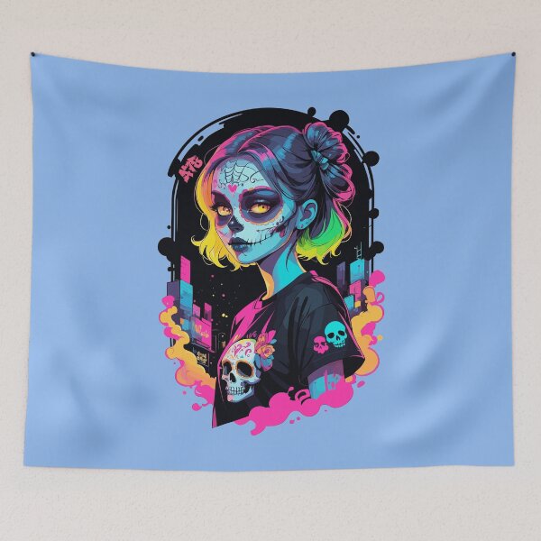 Item preview, Sugar Skull Girl Glow Series 17 designed and sold by A78-Designs.