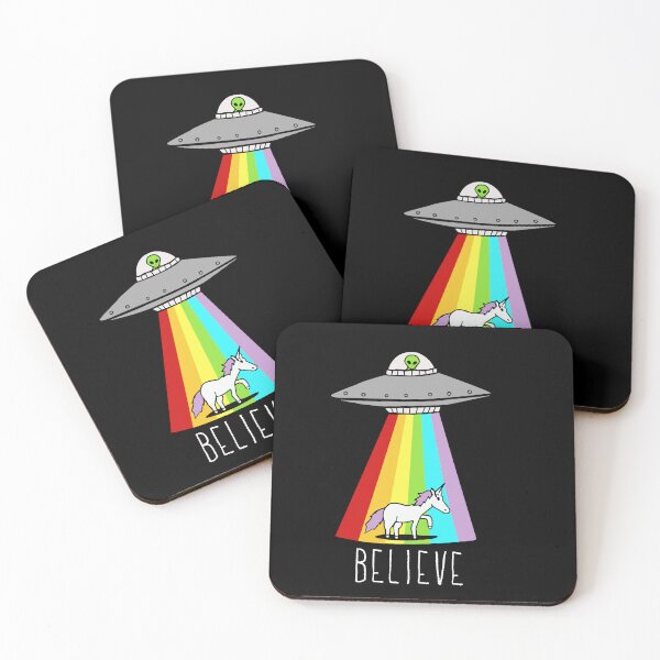 Item preview, alien and unicorn believe designed and sold by refgeuykl.