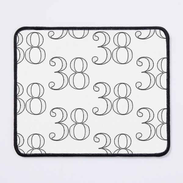 Item preview, Dotart/Dotwork illustration of Number 38 designed and sold by MagnetitaBySil.
