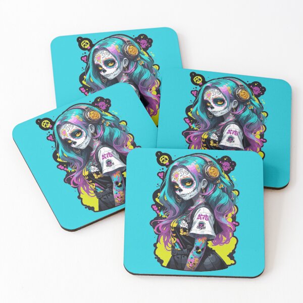 Item preview, Sugar Skull Girl Glow Series 18 designed and sold by A78-Designs.