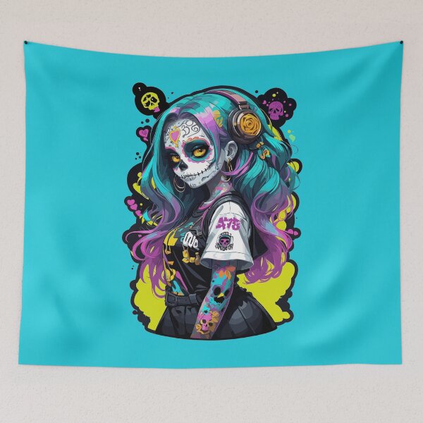 Item preview, Sugar Skull Girl Glow Series 18 designed and sold by A78-Designs.