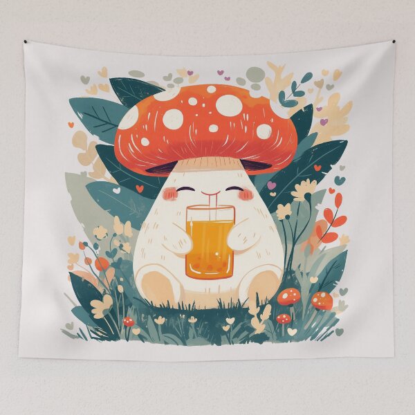 Item preview, Bubbletea Mushybaby inspired designed and sold by Nowshin Tasnim.