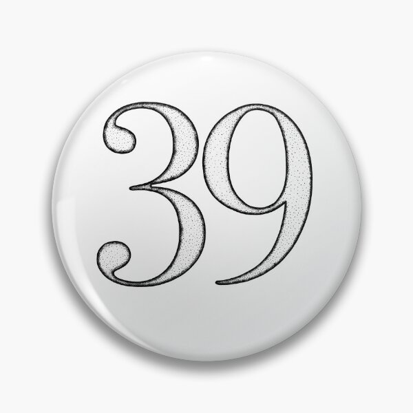 Item preview, Dotart/Dotwork illustration of Number 39 designed and sold by MagnetitaBySil.