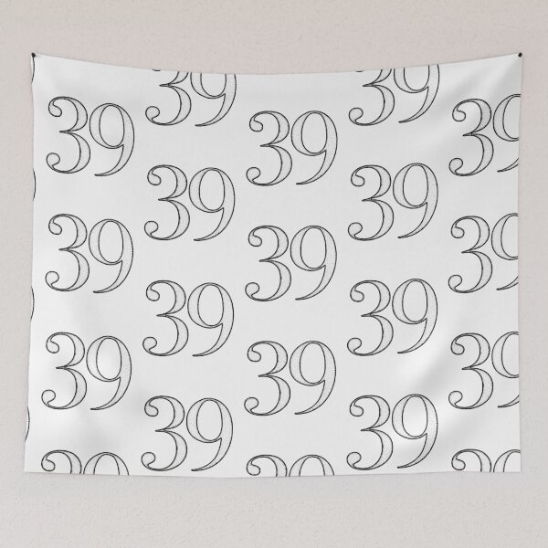 Item preview, Dotart/Dotwork illustration of Number 39 designed and sold by MagnetitaBySil.
