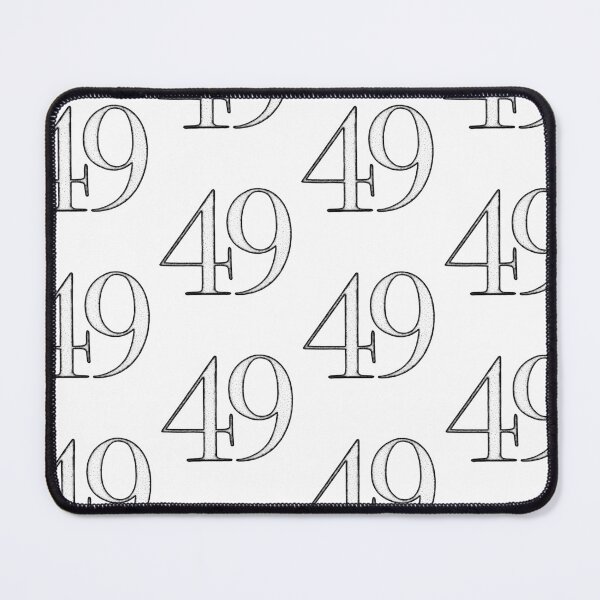 Item preview, Dotart/Dotwork illustration of Number 49 designed and sold by MagnetitaBySil.