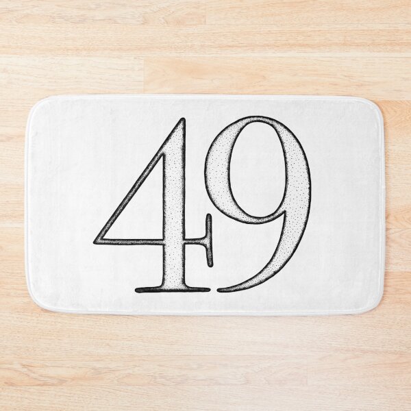 Item preview, Dotart/Dotwork illustration of Number 49 designed and sold by MagnetitaBySil.