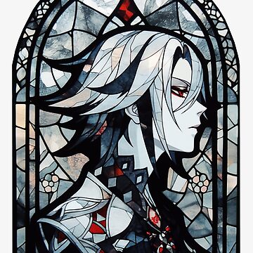 Artwork thumbnail, Stained Glass Arlecchino by SchellStation