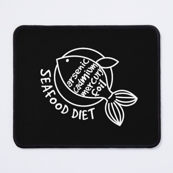 Item preview, Seafood Diet - A Perfect Gifts For Environmentalists designed and sold by SiskinArt.