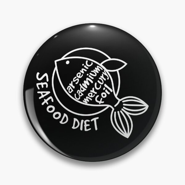 Item preview, Seafood Diet - A Perfect Gifts For Environmentalists designed and sold by SiskinArt.